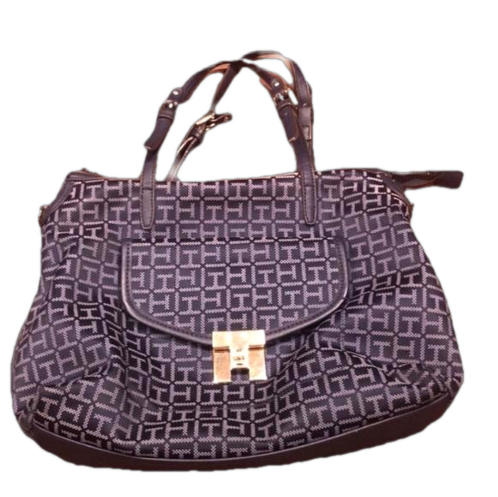 TOMMY HILFIGER Blue Tote! EUC!
